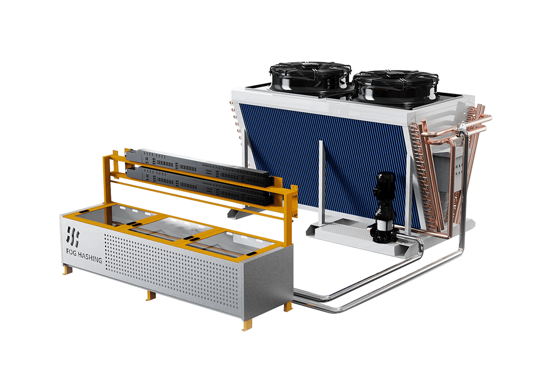 Immersion Cooling Tank B24D Crypto Mining Warehouse Deployment Solutions Supports 24 Antminers or 30 Whatsminers